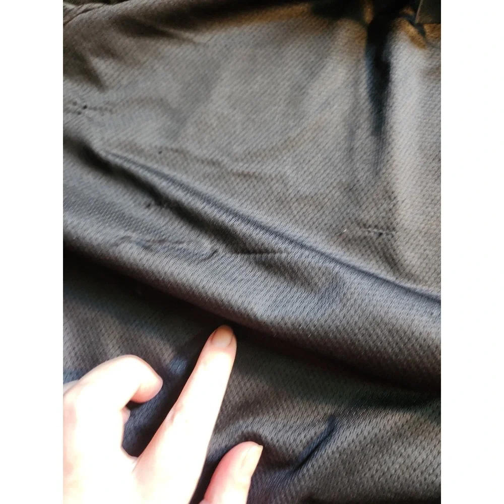 Men's Adidas Essential Black Windbreaker With Mesh Lining, Sz M.